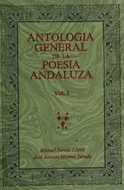 Tapa de Antología general de la poesía andaluza
