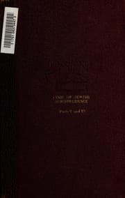 Tapa de Jewish code of jurisprudence