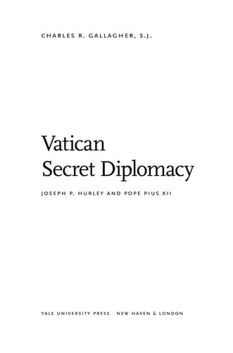 Tapa de Vatican secret diplomacy