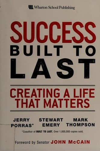 Tapa de Success built to last