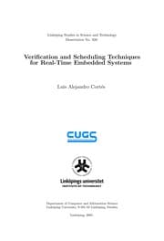 Tapa de Verification and scheduling techniques for real-time embedded systems