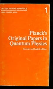 Tapa de Original papers in quantum physics