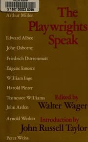 Tapa de The playwrights speak