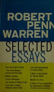Tapa de Selected essays