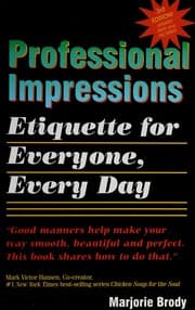 Tapa de Professional Impressions ... Etiquette for Everyone, Every Day
