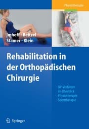 Tapa de Rehabilitationskonzepte in der orthopa dischen Chirurgie