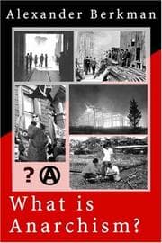 Tapa de What Is Anarchism?