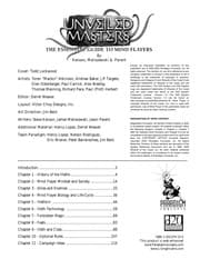 Tapa de Unveiled Masters