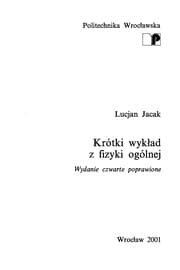 Tapa de Kro tki wyk¿ad z fizyki ogo lnej
