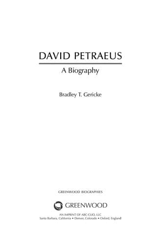 Tapa de David Petraeus