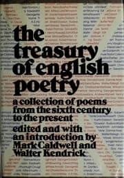Tapa de The Treasury of English poetry