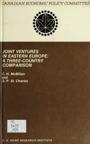 Tapa de Joint ventures in Eastern Europe