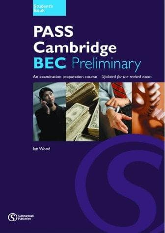 Tapa de Pass Cambridge BEC Preliminary
