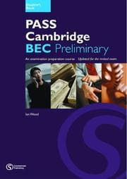 Tapa de Pass Cambridge BEC Preliminary