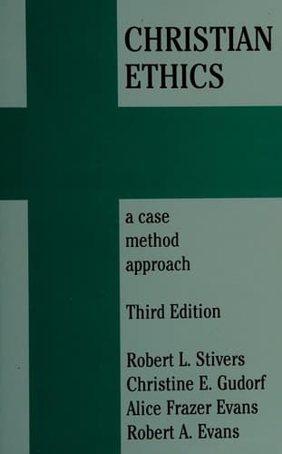 Tapa de Christian ethics