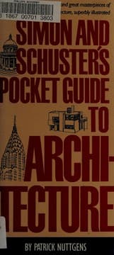 Tapa de The pocket guide to architecture