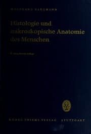 Tapa de Histologie und mikroskopische Anatomie des Menschen