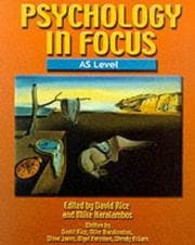 Tapa de Psychology in Focus