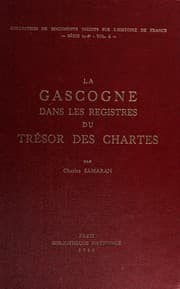 Tapa de La Gascogne dans les registres du trésor des chartes