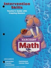 Tapa de Harcourt math