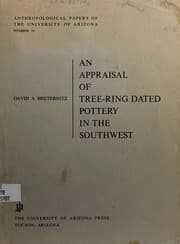 Tapa de An appraisal of tree-ring dated pottery in the Southwest
