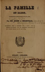 Tapa de La famille du baron