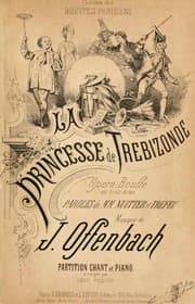 Tapa de La princesse de Trébizonde