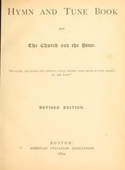 Tapa de Hymn and tune book for the church and the home