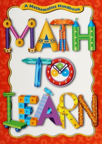 Tapa de Math to Learn Handbook