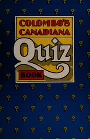 Tapa de Colombo's Canadiana quiz book