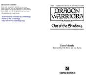 Tapa de Out of the shadows