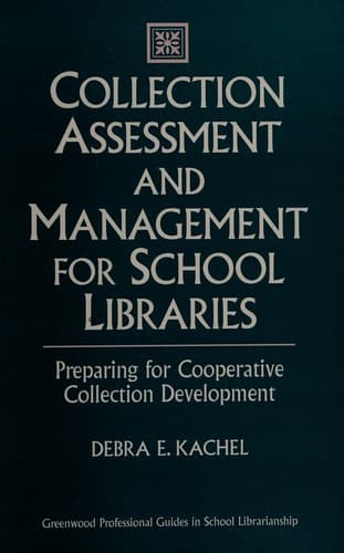 Tapa de Collection Assessment & Management for School Libraries