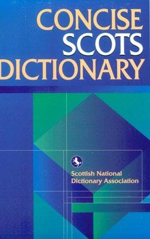 Tapa de Concise Scots dictionary