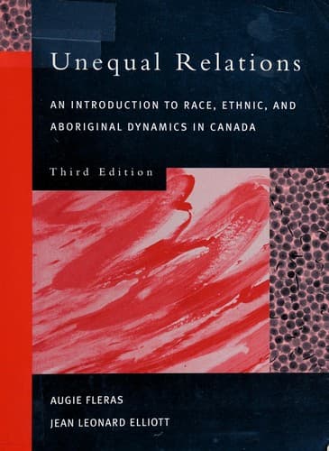 Tapa de Unequal relations