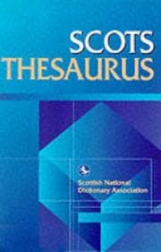 Tapa de Scots thesaurus
