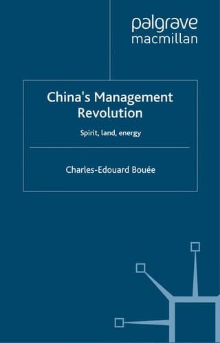 Tapa de China's management revolution
