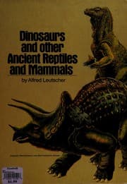 Tapa de Dinosaurs and other prehistoric animals