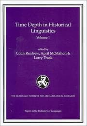 Tapa de Time depth in historical linguistics