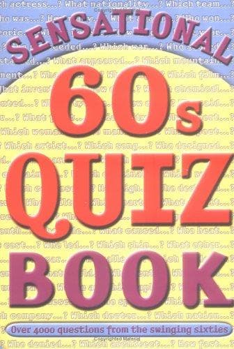 Tapa de Sensational 60's Quizbook