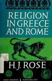 Tapa de Religion in Greece and Rome
