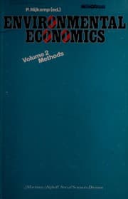 Tapa de Environmental Economics