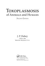Tapa de Toxoplasmosis of animals and humans