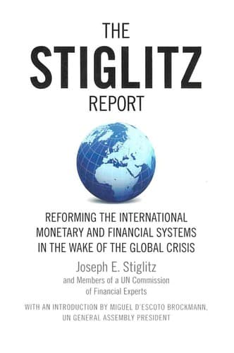 Tapa de The Stiglitz report