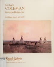 Tapa de Michael Coleman: Paintings of Indian Life