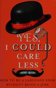 Tapa de Yes, I could care less