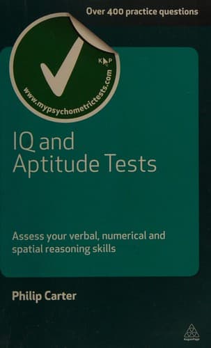 Tapa de IQ and aptitude tests