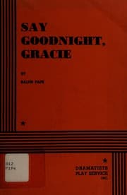 Tapa de Say goodnight, Gracie