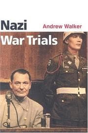 Tapa de The Nazi War Trials (The Pocket Essential Series)