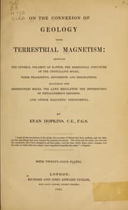 Tapa de On the connexion of geology with terrestrial magnetism