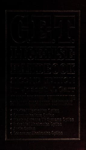 Tapa de CET license handbook